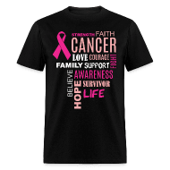 Cancer Awareness Slogans for Customized T-shirts