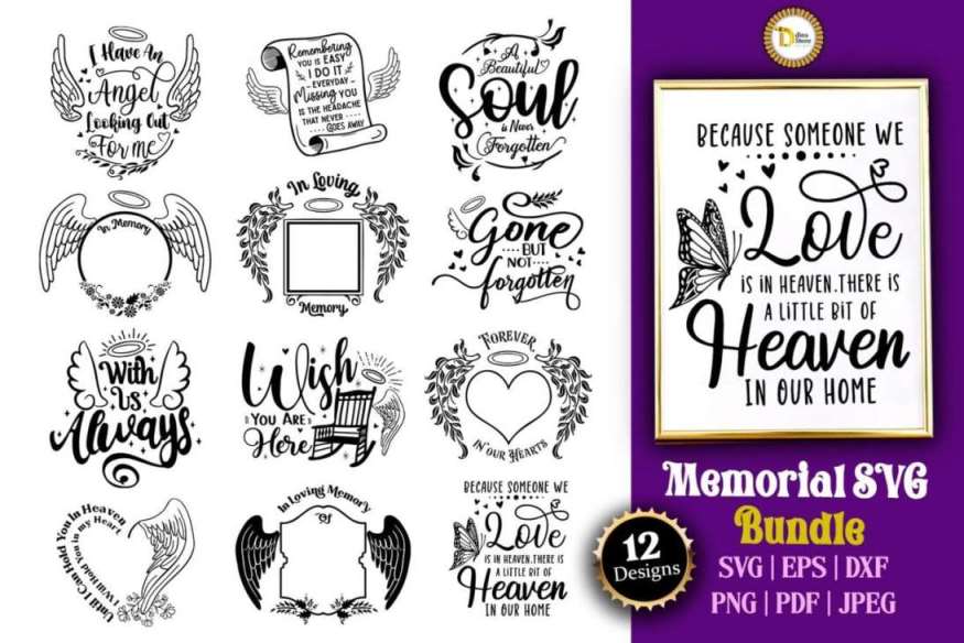 12 memorial sayings svg bundle preview 03405f3ad2654bbb473767ac80b9a16fa61ad3f8894ed7e9379a4bb42134a633