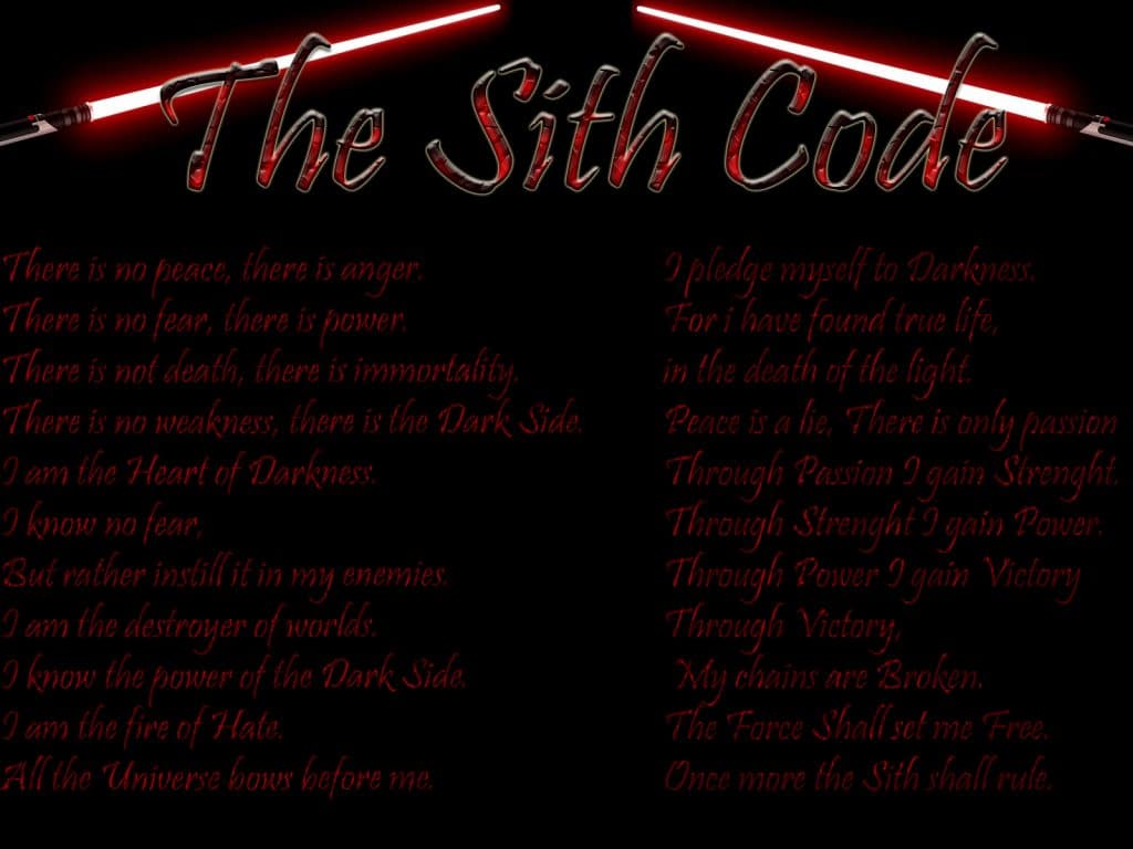 Sith Sayings: Epically Dark Quotes from Star Wars Villains