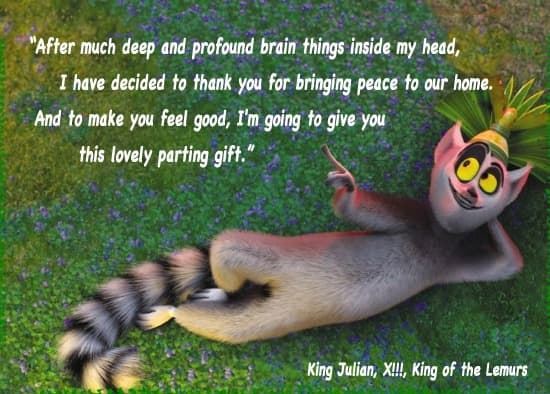 Best King Julien Quotes for Every Madagascar Fan