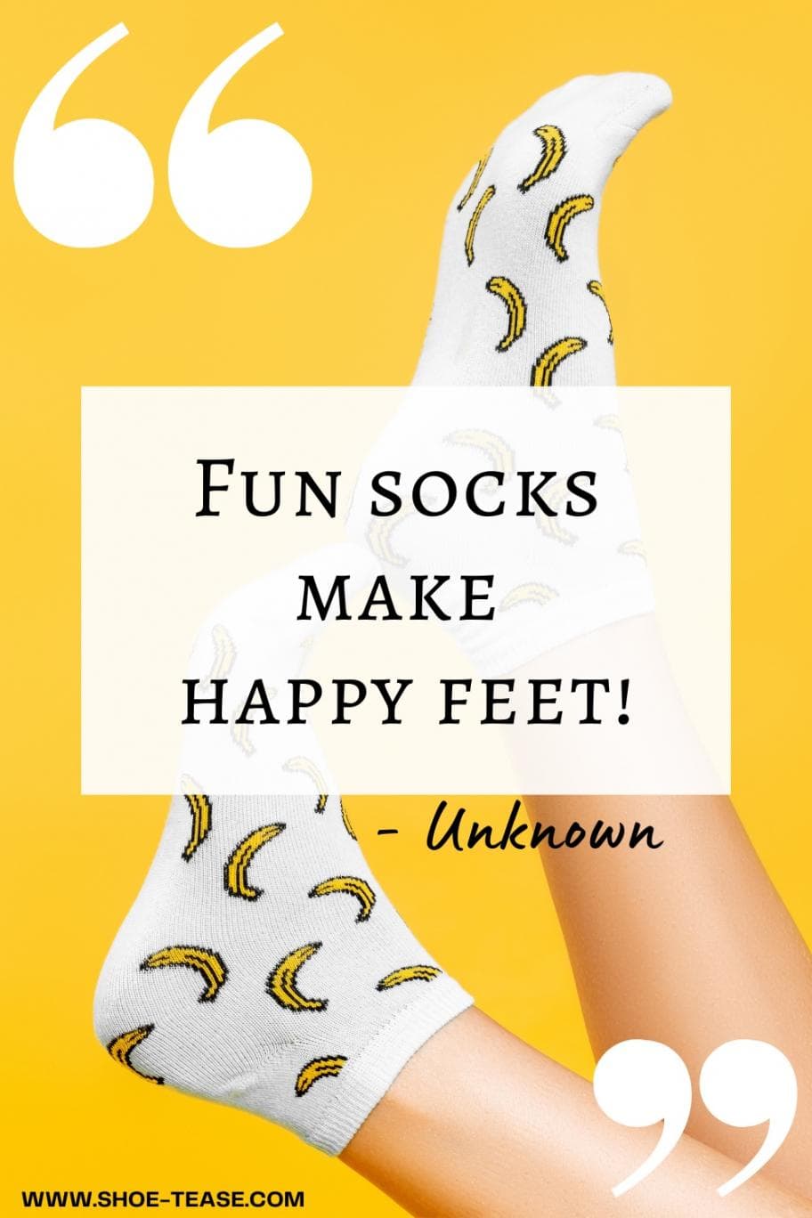 fun socks make happy feet socks quotes
