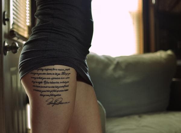 Words That Last: 100 Quote Tattoos for Your Self-Expression — InkMatch