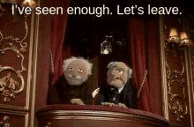 muppet show statler and waldorf