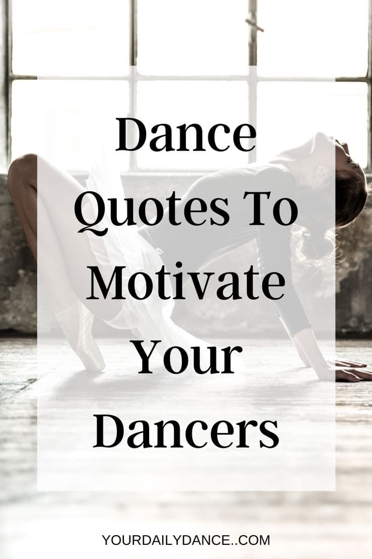 Quotes about dancing