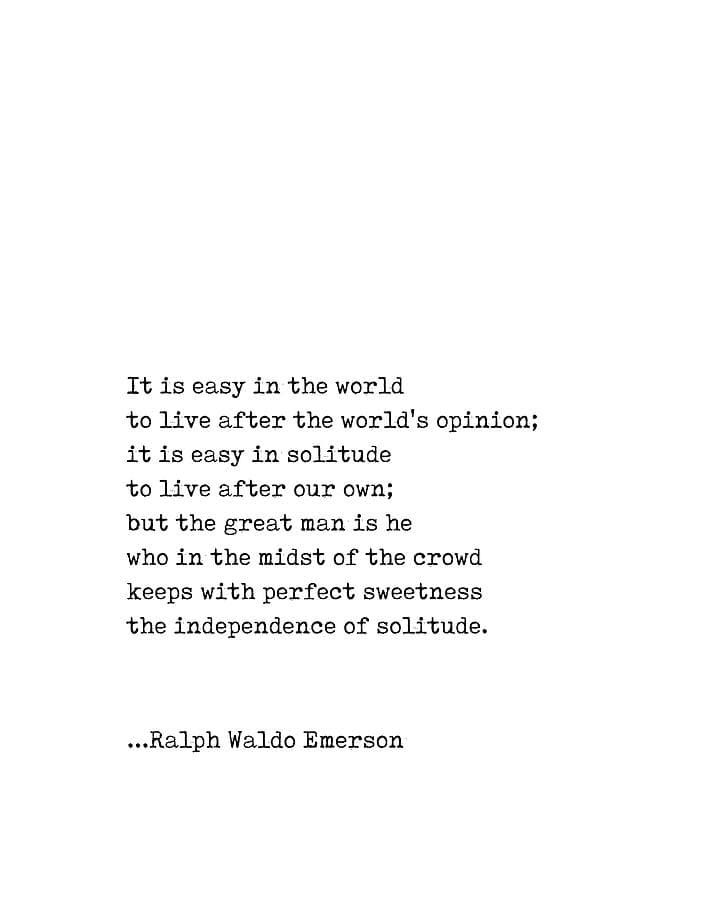 Ralph Waldo Emerson Quotes