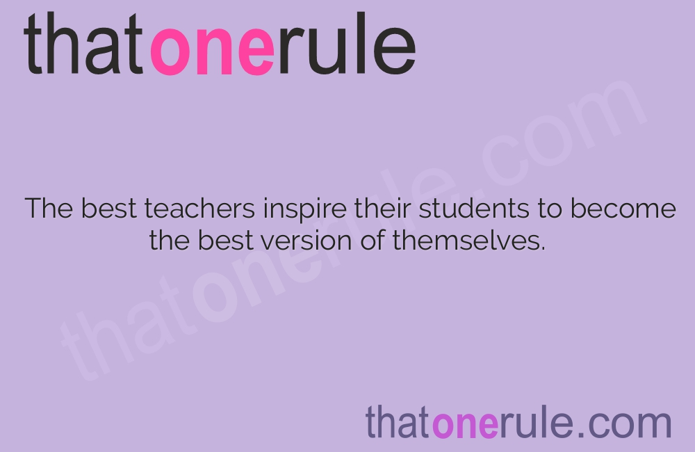 Inspiring Quotes to Motivate Teachers