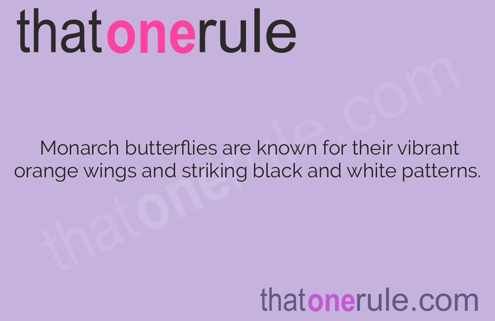 Interesting Facts About Monarch Butterflies