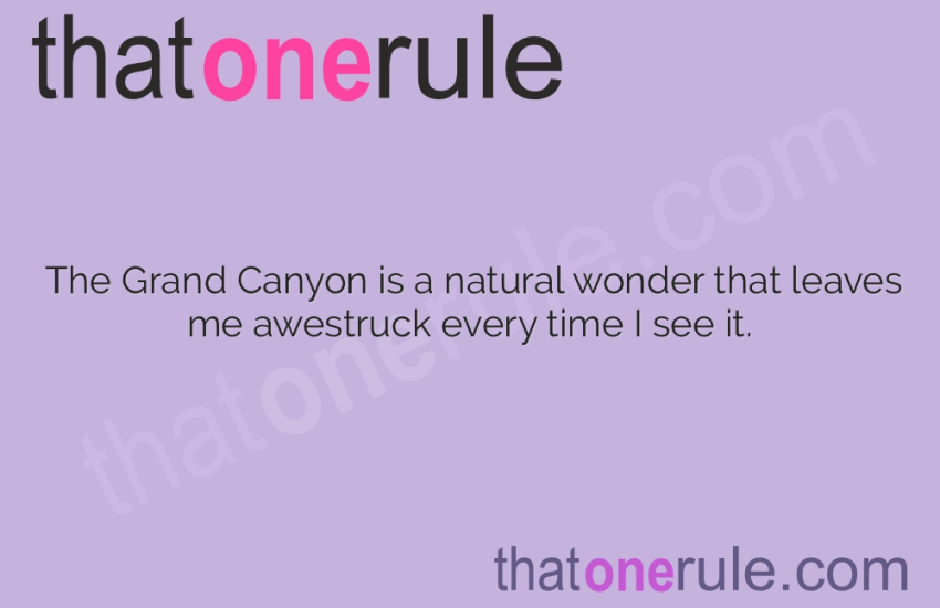 The Fascinating Facts about the Grand Canyon