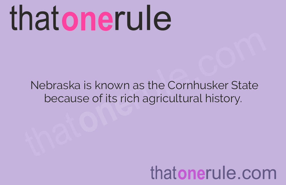 Fascinating Facts about Nebraska