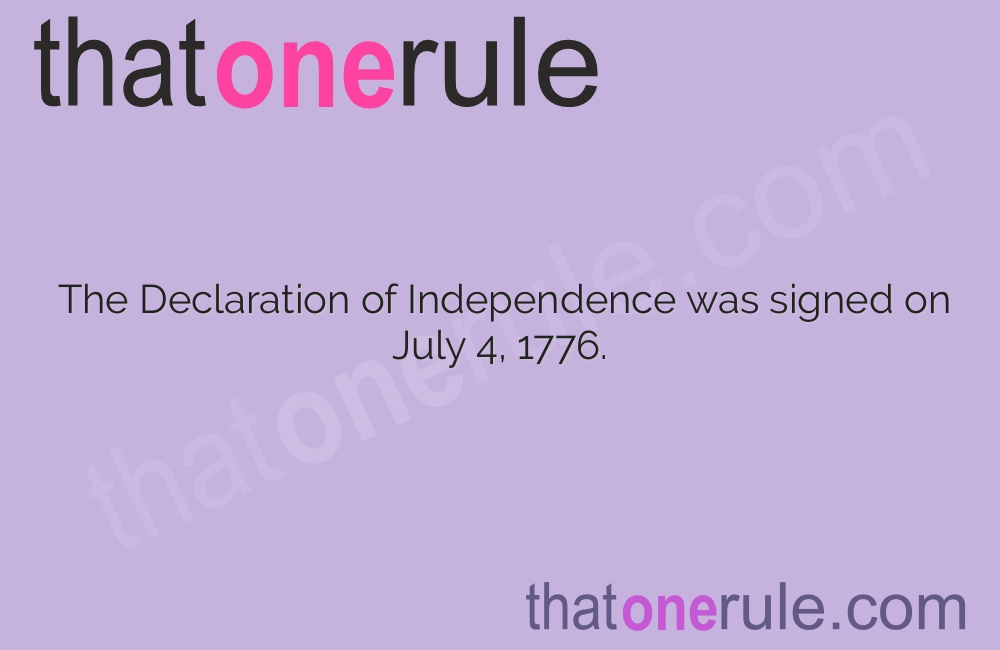 Interesting Facts About the Declaration of Independence