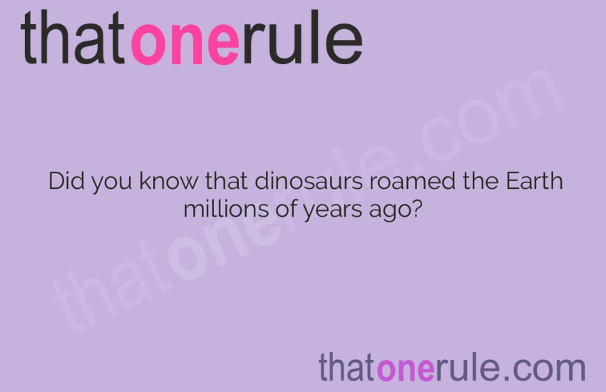 Dinosaur Facts for Kids