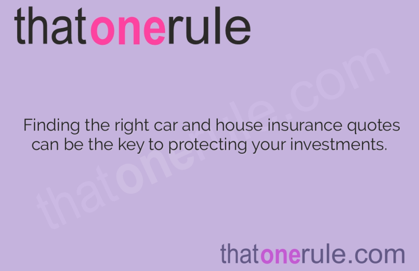 Comparing Car and House Insurance Quotes – Everything You Need to Know