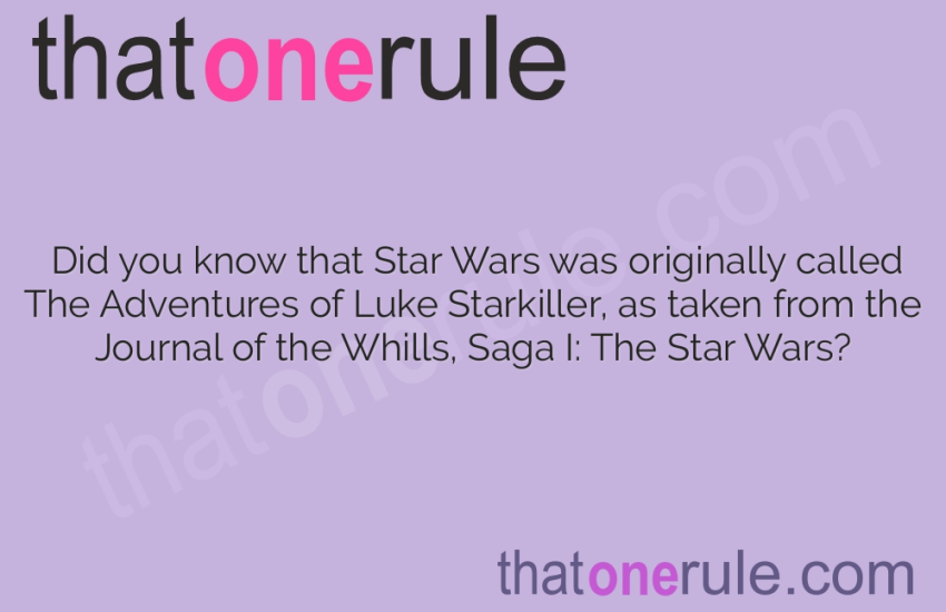 Exciting Trivia You Didn’t Know About Star Wars