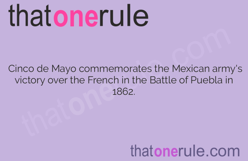 Interesting Facts about Cinco de Mayo