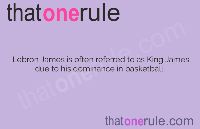 Interesting Facts About LeBron James